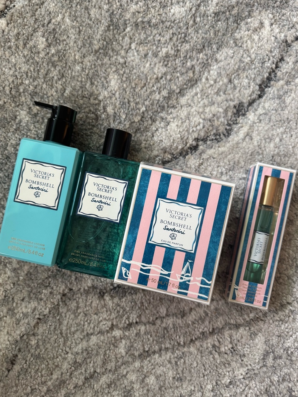 Victoria Secret- bombshell Santorini fragrance bundle